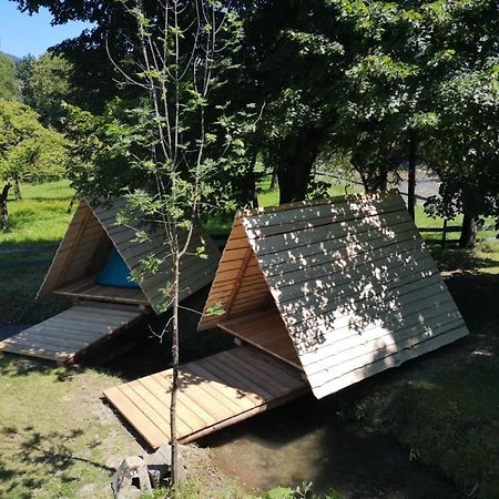 Hotel Kamp Na Otoku - Ljubno Ob Savinji Exterior foto