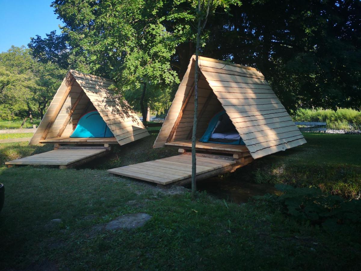 Hotel Kamp Na Otoku - Ljubno Ob Savinji Exterior foto