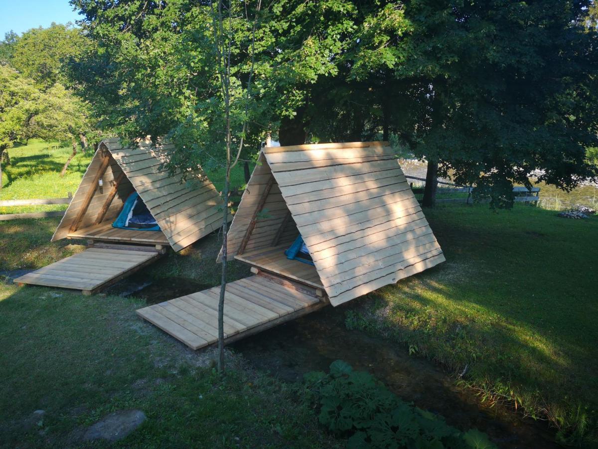 Hotel Kamp Na Otoku - Ljubno Ob Savinji Exterior foto