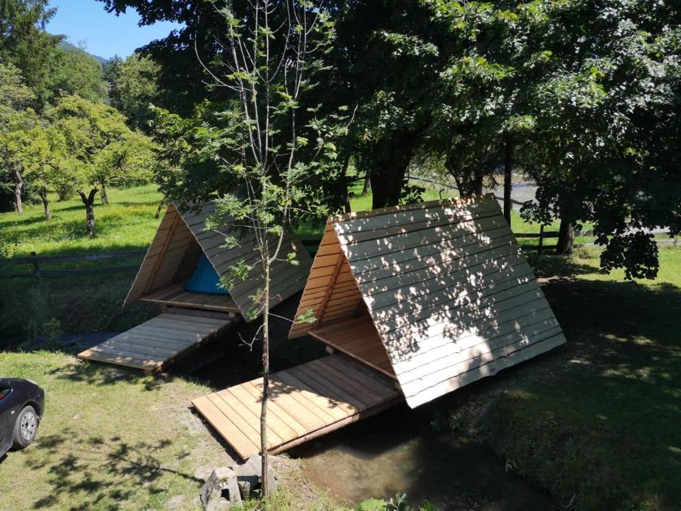 Hotel Kamp Na Otoku - Ljubno Ob Savinji Exterior foto