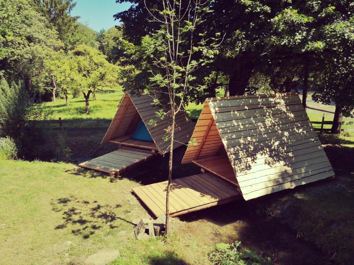 Hotel Kamp Na Otoku - Ljubno Ob Savinji Exterior foto