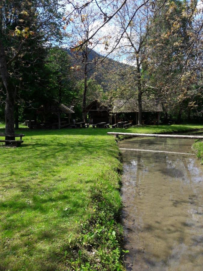 Hotel Kamp Na Otoku - Ljubno Ob Savinji Exterior foto
