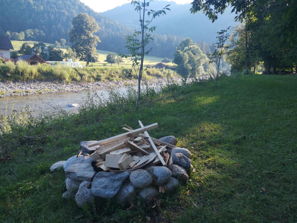 Hotel Kamp Na Otoku - Ljubno Ob Savinji Exterior foto