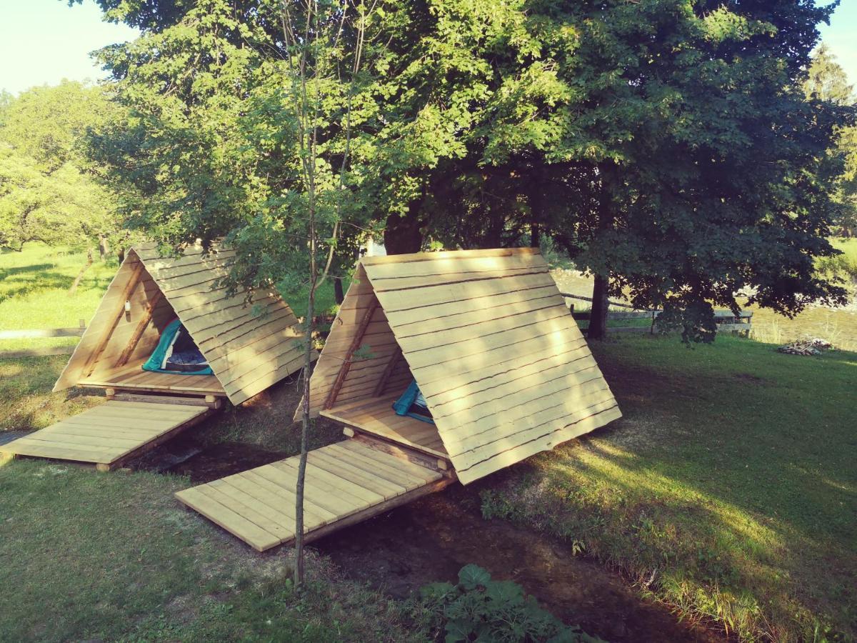 Hotel Kamp Na Otoku - Ljubno Ob Savinji Exterior foto