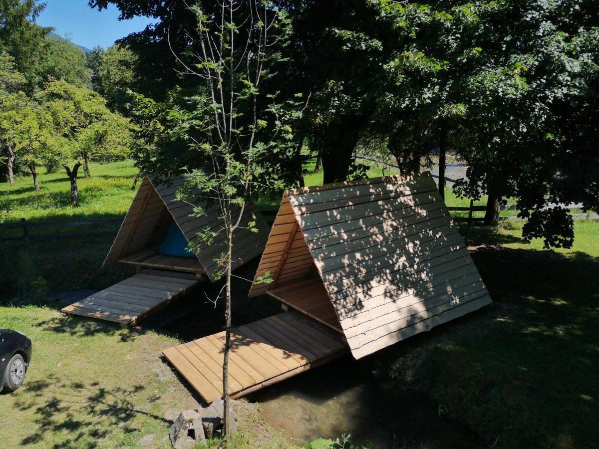 Hotel Kamp Na Otoku - Ljubno Ob Savinji Exterior foto