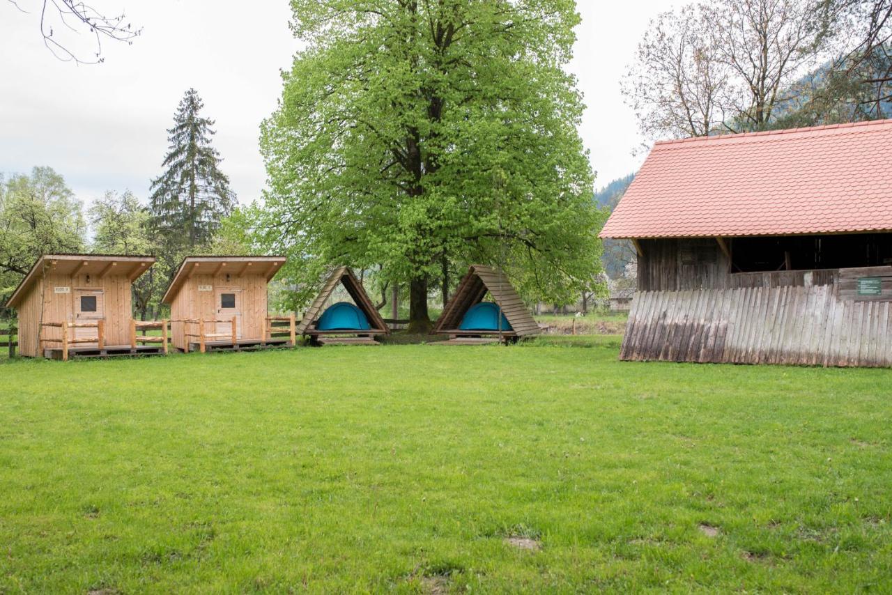 Hotel Kamp Na Otoku - Ljubno Ob Savinji Exterior foto