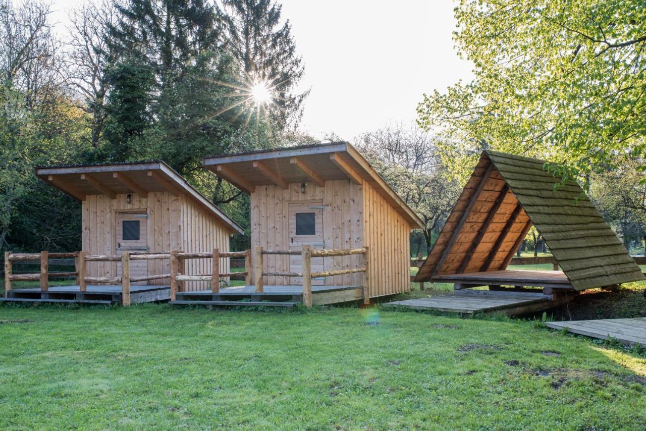 Hotel Kamp Na Otoku - Ljubno Ob Savinji Exterior foto