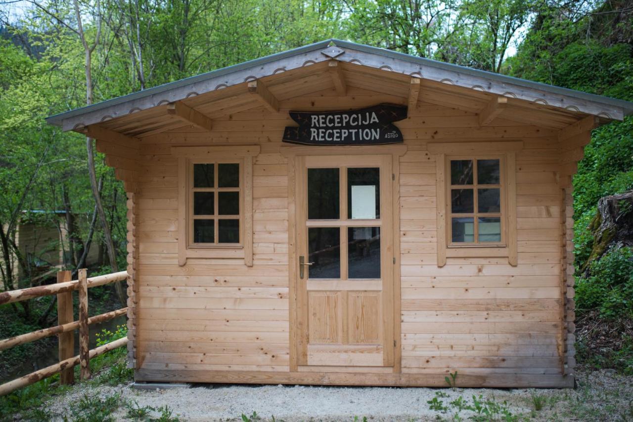 Hotel Kamp Na Otoku - Ljubno Ob Savinji Exterior foto