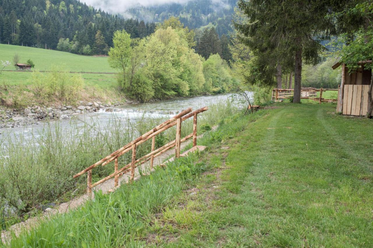 Hotel Kamp Na Otoku - Ljubno Ob Savinji Exterior foto