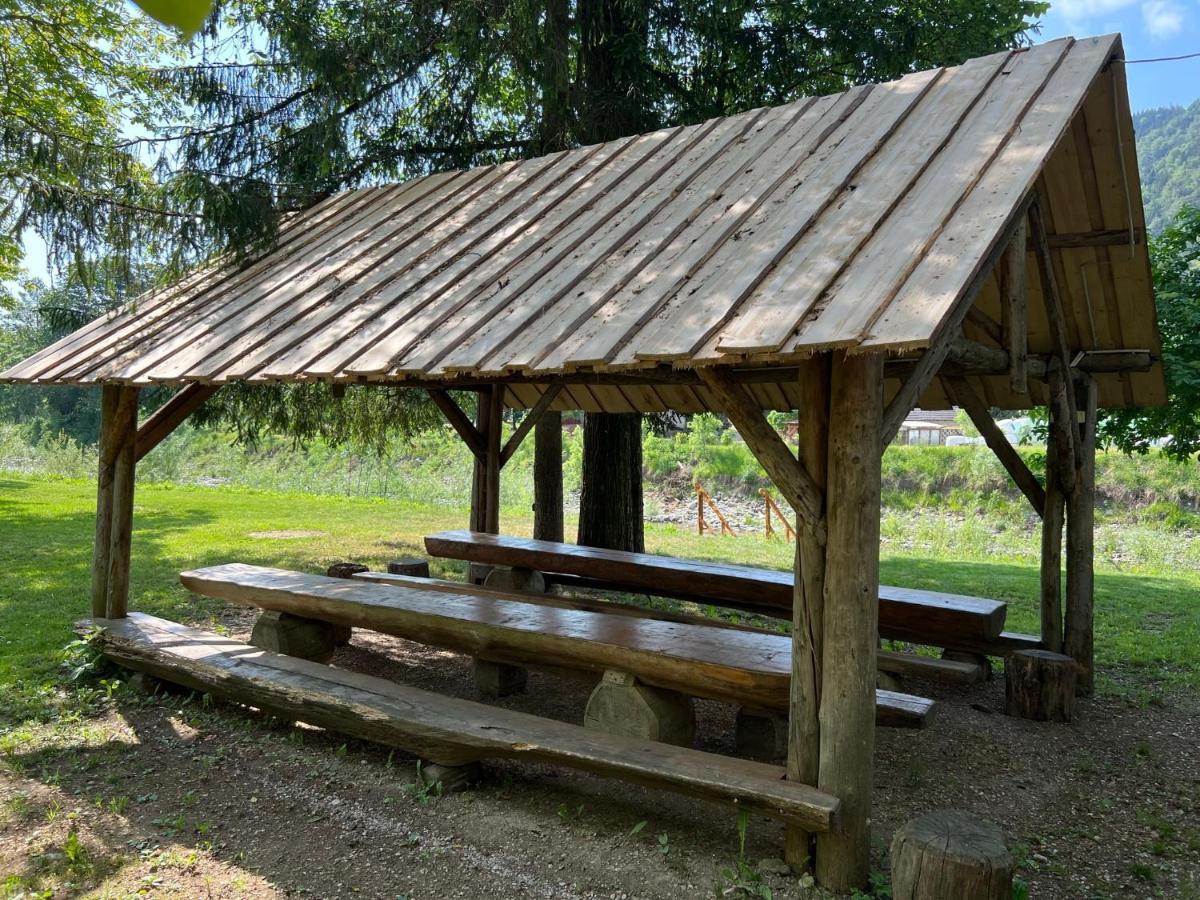 Hotel Kamp Na Otoku - Ljubno Ob Savinji Exterior foto